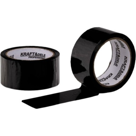 Ruban adhésif d'emballage noir 48 mm x 45 m KD11841