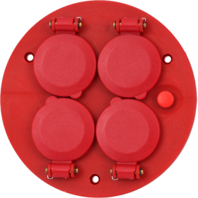 DOUILLES/PLASTIQUE ROUGE POUR KD4017 KD4018