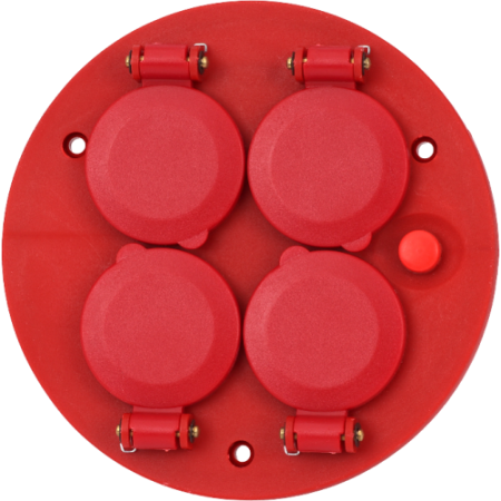 DOUILLES/PLASTIQUE ROUGE POUR KD4017 KD4018