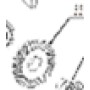 ENGRENAGE POUR KD1668 N° 1855