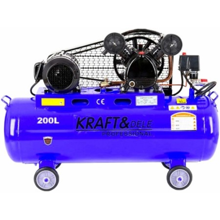 Compresseur d'huile 200 L 2 pistons 400 V KD4063