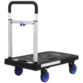 Chariot à plateforme pliable pour le transport et l'entreposage 150 kg KD3093