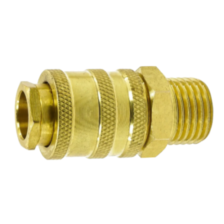 Raccord rapide pneumatique fileté 1/2" max 35 bar KD2125
