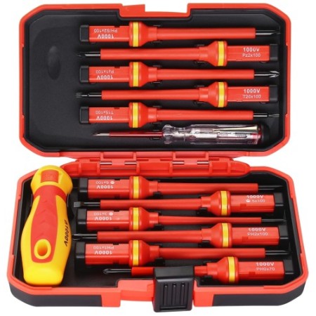 TOURNEVIS ISOLÉS LOT DE 14 PIÈCES KD5972