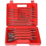 Coffret de 17 forets et burins SDS+ KD10068