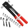 RIVETEUSE POUR ÉCROUS À RIVET + ACCESSOIRES KD11299