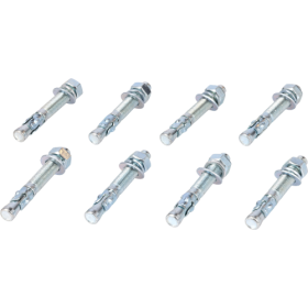 VIS DE FIXATION POUR BÉTON 8 PIÈCES KD5822/23 n° 3038