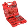 Coffret de 57 pièces comprenant forets, embouts et douilles KD11272
