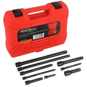 Jeu de rallonges à percussion 9 pièces 1/4" 3/8" 1/2" KD12532