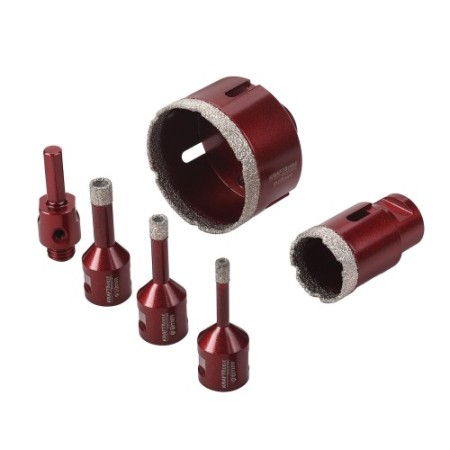JEU DE SCIES CHÂTIMENTAIRES DIAMANTÉES 6 PIÈCES 6-68 mm KD5953