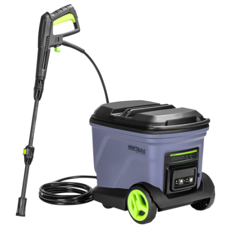 Myjka batterieowa ze zbiornikiem 20L 700W 42V 3000mAh 200bar 260l/h KD5372