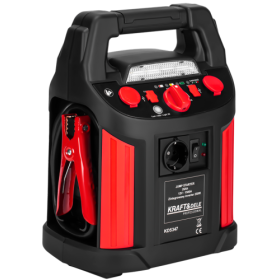 Appareil multifonctionnel 1200/700 A 26 Ah 12 V + éclairage + compresseur + onduleur KD5347