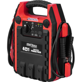 Démarreur de secours 4 en 1 1200/600 A 22 Ah 12 V + éclairage + compresseur KD5346