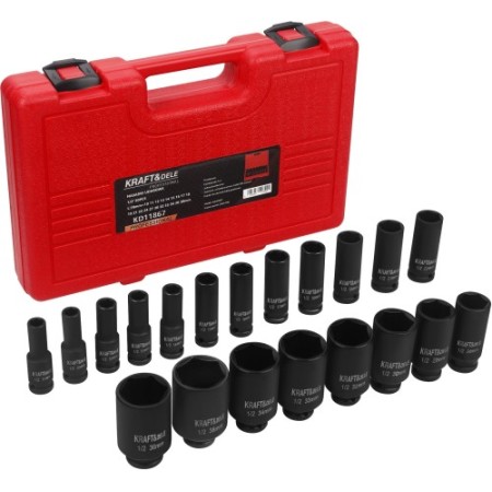 Douilles à impact 1/2" 20 pièces KD11867