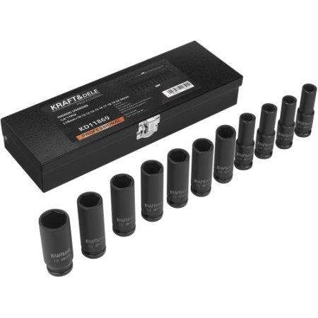 Douilles à impact 1/2" 11 pièces KD11869