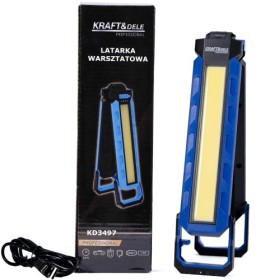 Lampe d'atelier LED USB-C 1100 lm 4000 mAh KD3497