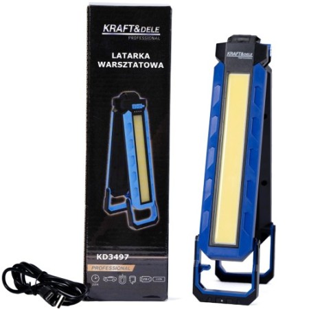 Lampe d'atelier LED USB-C 1100 lm 4000 mAh KD3497