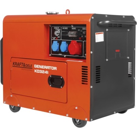 Générateur 7 kW 230 V/400 V + ATS KD3241