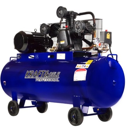 Compresseur d'huile 200L 4100W 650L/min KD4059