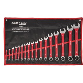 Clés mixtes CRV 17 pièces 6-32 mm KD11050