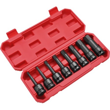Jeu de douilles à impact hexagonales 8 pièces KD5431