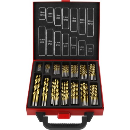 Coffret de forets à métaux 1-10 mm, 99 pièces KD5967