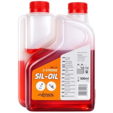 Huile moteur semi-synthétique 2 temps 2T Blend 500 ml N° 3428