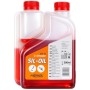 Huile moteur semi-synthétique 2 temps 2T Blend 500 ml N° 3428