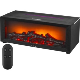 Humidificateur d'air ioniseur avec effet cheminée LED KD4355
