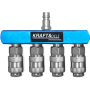 Raccord rapide pneumatique 1/4" KD2166