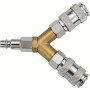 Attache rapide pneumatique en « Y » KD2168