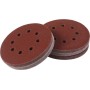 Disques de papier de verre 125 mm P40 avec Velcro, lot de 50, KD11807