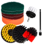 Jeu de 11 balais pour perceuse KD10996