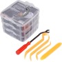 Ensemble de goupilles, attaches et clips pour sellerie automobile, 630 pièces, + extracteur et tire-filets KD10612