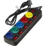 Rallonge 5 m, 5 prises KD4002-CZ