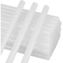 Pistolet à colle chaude blanc 11x250mm 42 pièces KD11261