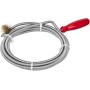 Spirale d'égout pour canalisations avec brosse 6 mm x 3 m KD11768