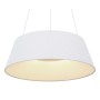 Suspension Globo Lighting Crotone en métal blanc