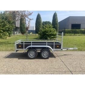 Remorque bois 2m57x1m31 2 essieux 750kg