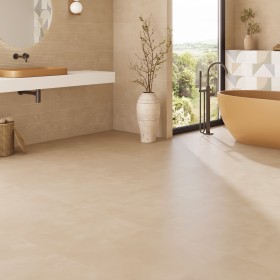 4.24m2 de carrelage sol/mur intérieur effet béton nude Olympia