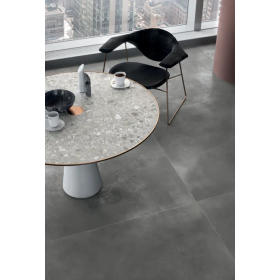 15.36m2 de carrelage mur/ sol intérieur effet béton anthracite