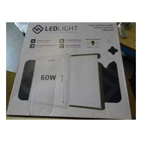 Plafonnier carré blanc LED