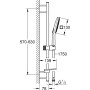 Ensemble de douche 3 jets avec barre GROHE