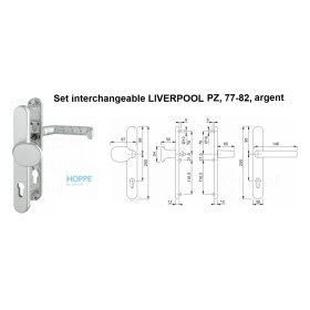 Set de porte d'entrée interchangeable