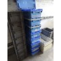 8  bacs pvc avec couvercle.