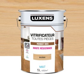 Vitrificateur parquet Haute résistance LUXENS 5L
