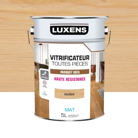 Vitrificateur parquet Haute résistance LUXENS 5L