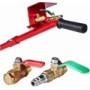 Cric pneumatique Snowman 3,5T 150-400mm KD470