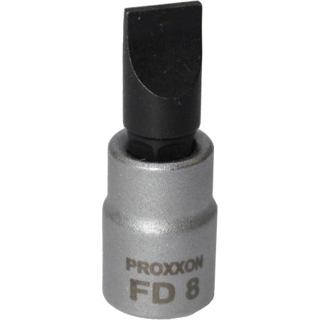 Embout plat 1/4" FD 8 mm, 33 mm - Proxxon 23742