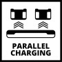 Chargeur doubles Einhell  Twincharger 3A, 18 V